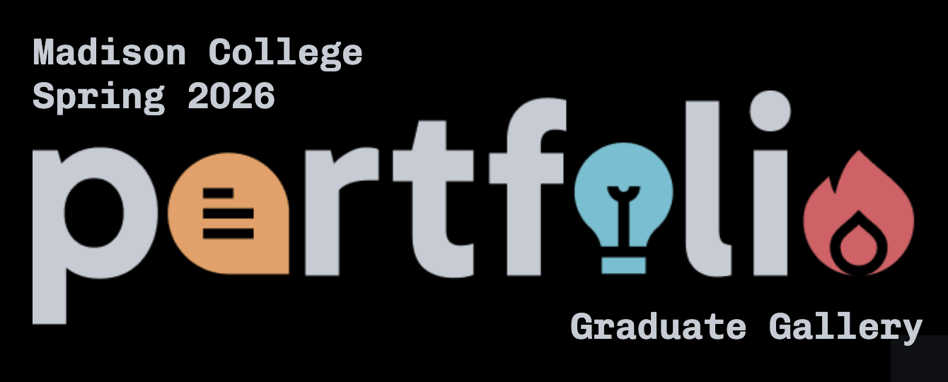 New portfolio site announcement graphic